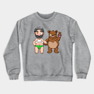 Bear Lover (No Text) Crewneck Sweatshirt